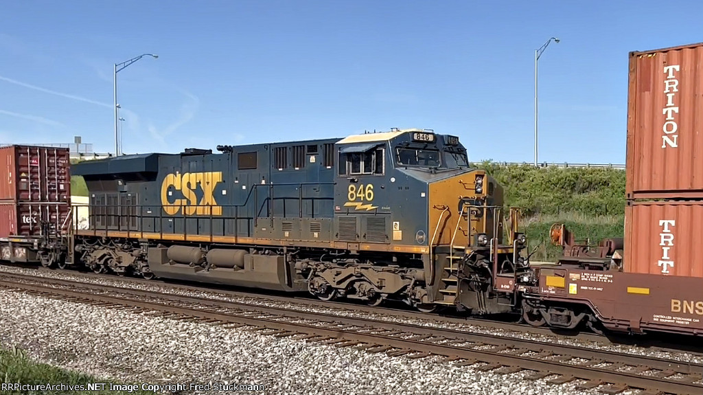 CSX 846 is the DPU.